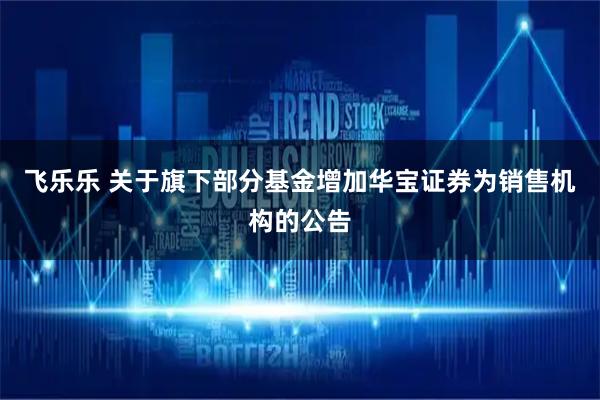 飞乐乐 关于旗下部分基金增加华宝证券为销售机构的公告