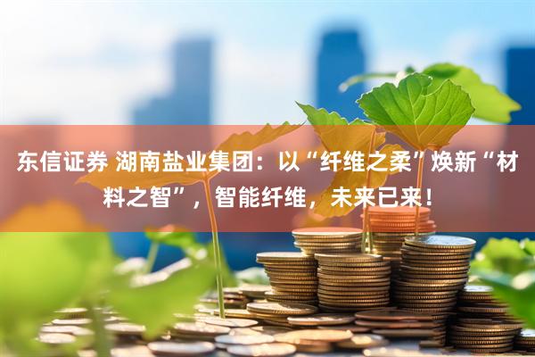东信证券 湖南盐业集团：以“纤维之柔”焕新“材料之智”，智能纤维，未来已来！
