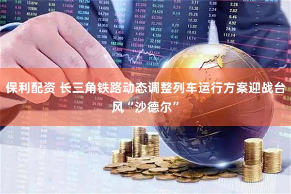 保利配资 长三角铁路动态调整列车运行方案迎战台风“沙德尔”