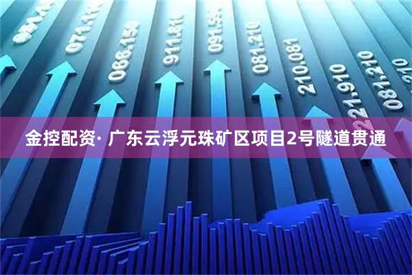 金控配资· 广东云浮元珠矿区项目2号隧道贯通